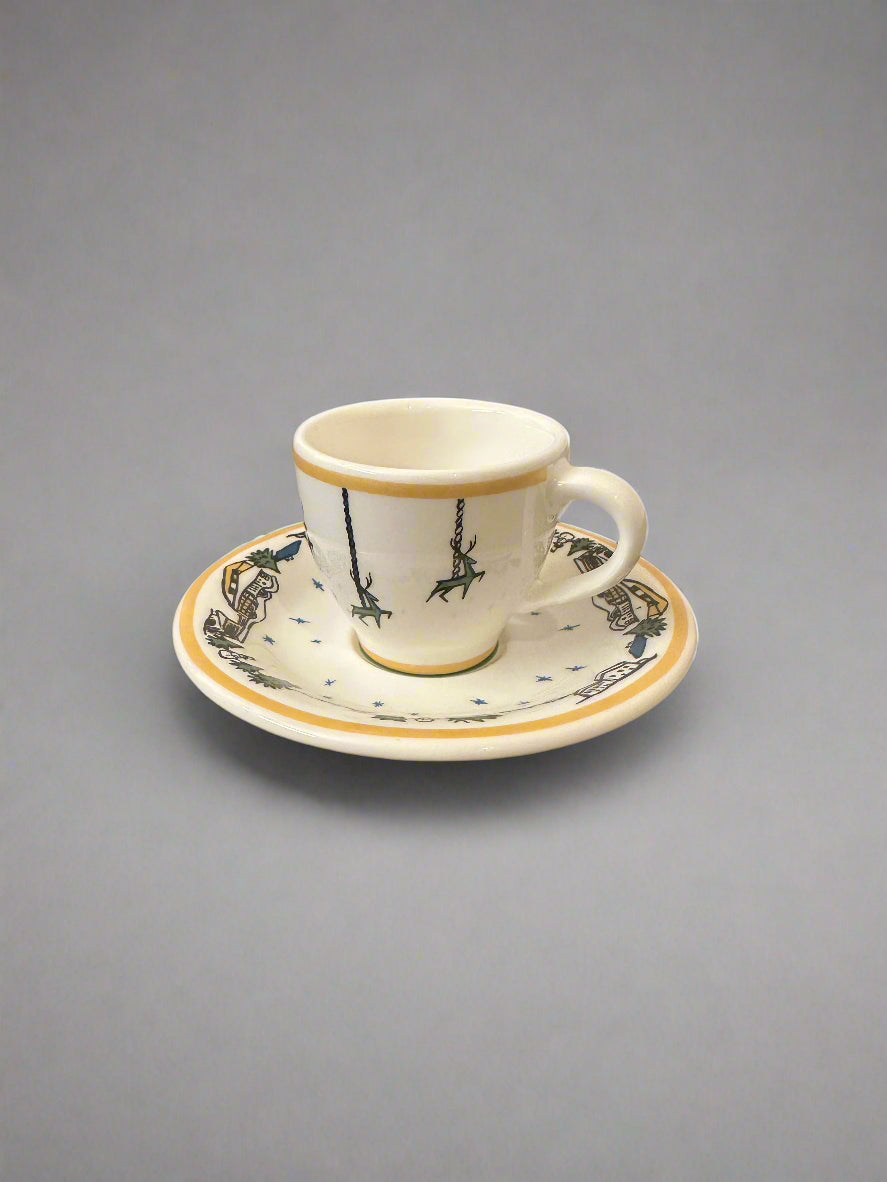 Kolfuschgerhof® winter edition Espresso cup and saucer Villeroy & Boch